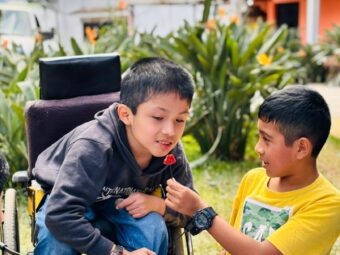 Schulkinder bei Vida Guatemala